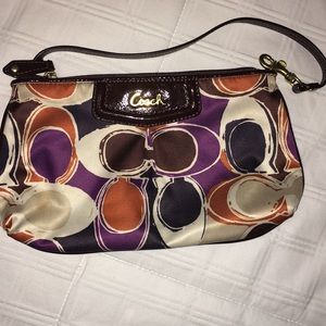 Coach wristlet clean perfect condition